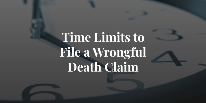 Orange County wrongful death attorney - statute of limitations