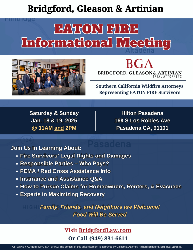 Eaton Fire Info Meeting