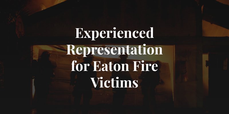 Eaton Fire lawyer